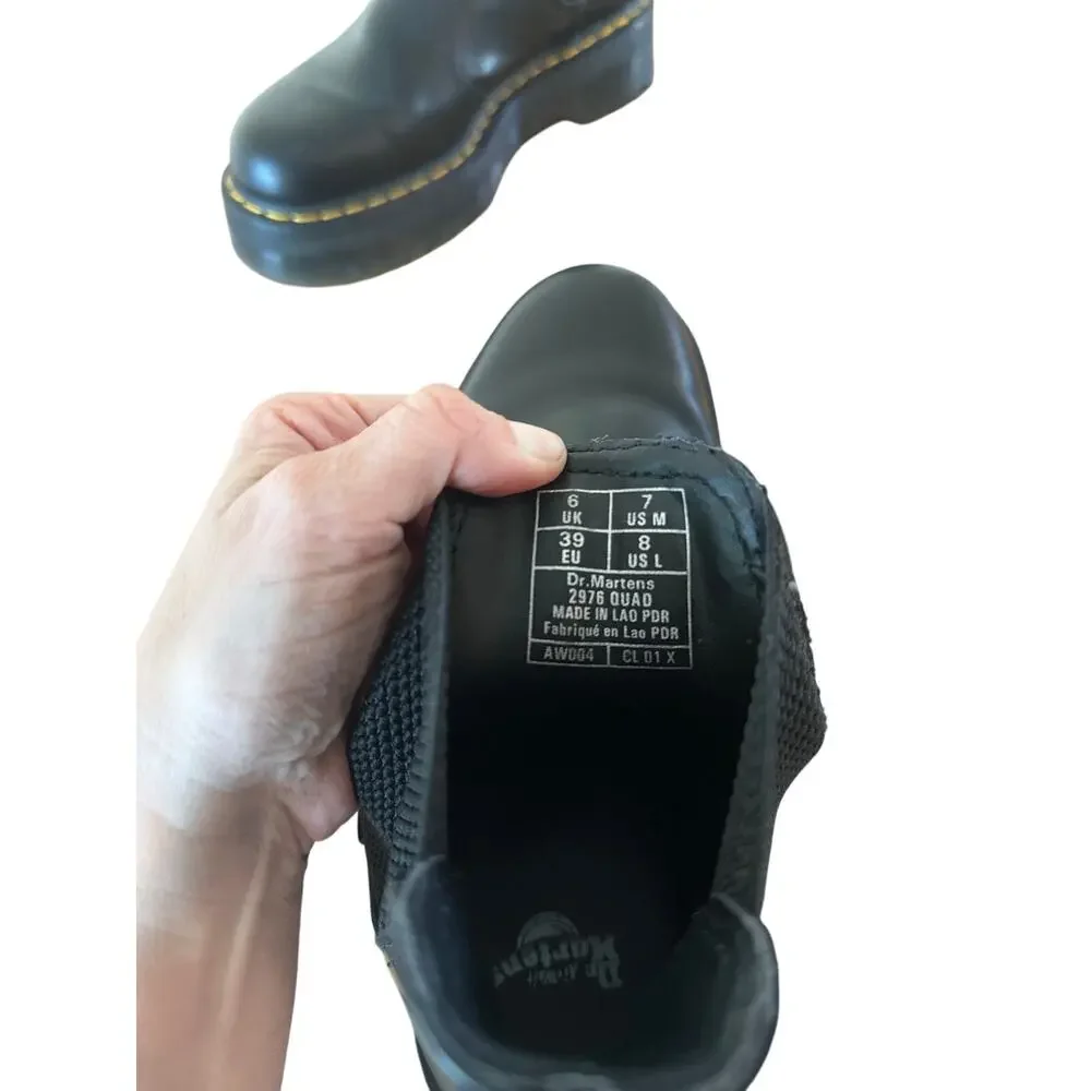Dr. Martens 2976 Quad Chelsea boots Platform leather boots